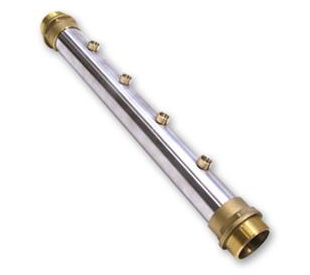 Inline manifold nozzles