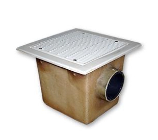 Πολυεστερικά φρεάτια βυθού με πλαστική σχάρα