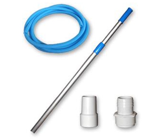 Equipment for manual pool brooms